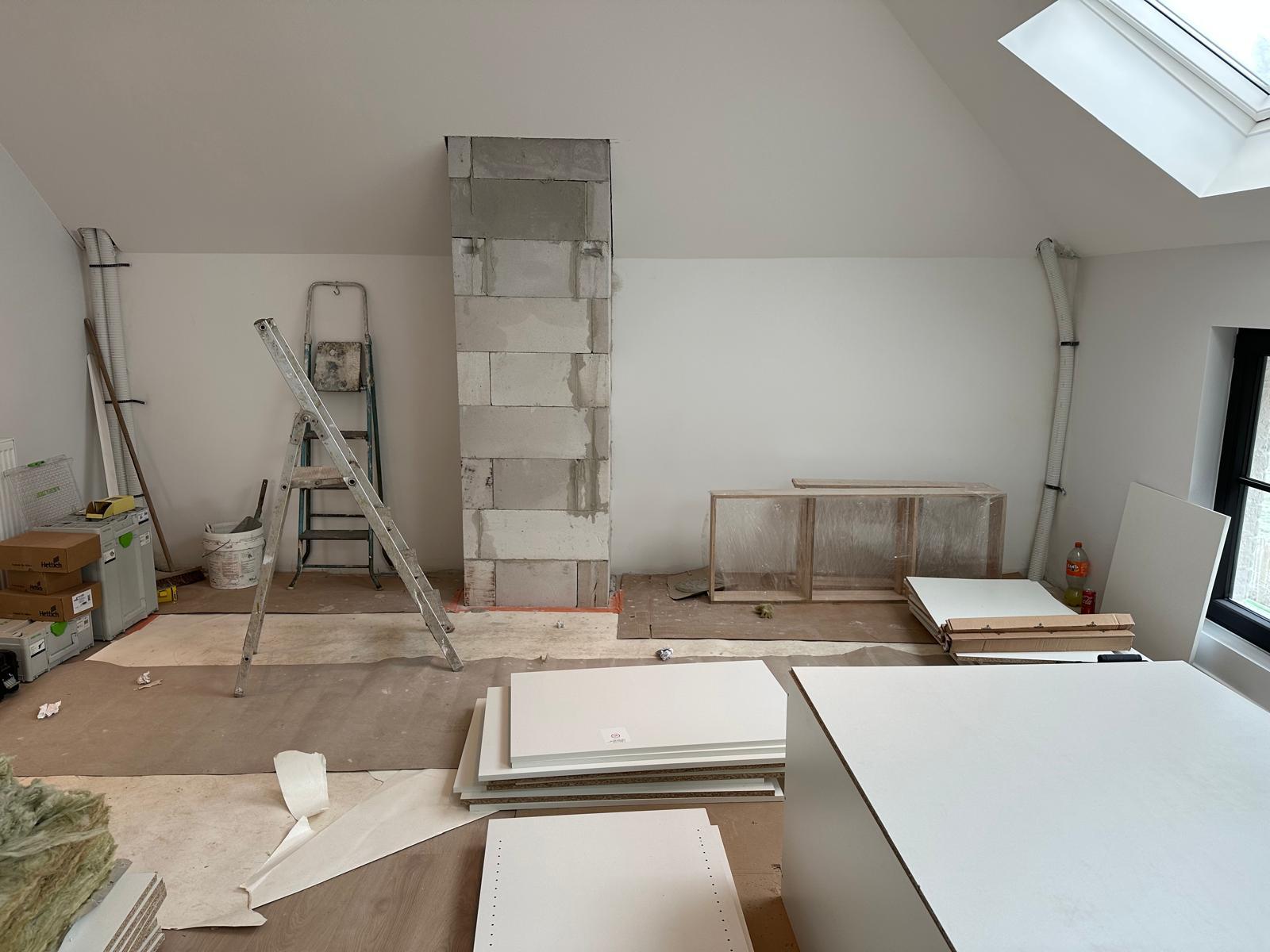 Cuisine Uccle Avant Chantier